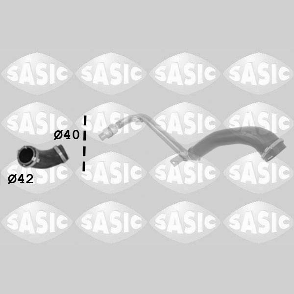 SASIC SAS3336271 Charge Air Hose