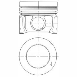 KOLBENSCHMIDT 41095610 Piston