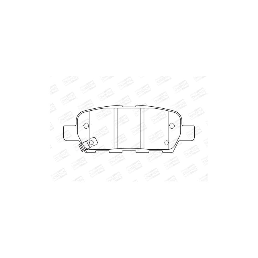 Champion 572501Ch Brake Pad Set