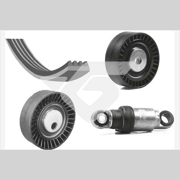 HUTCHINSON HUKHV119 V-Ribbed Belt Set
