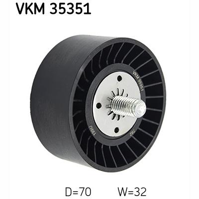 SKF VKM35351 V-Ribbed Belt Deflection/Guide Pulley