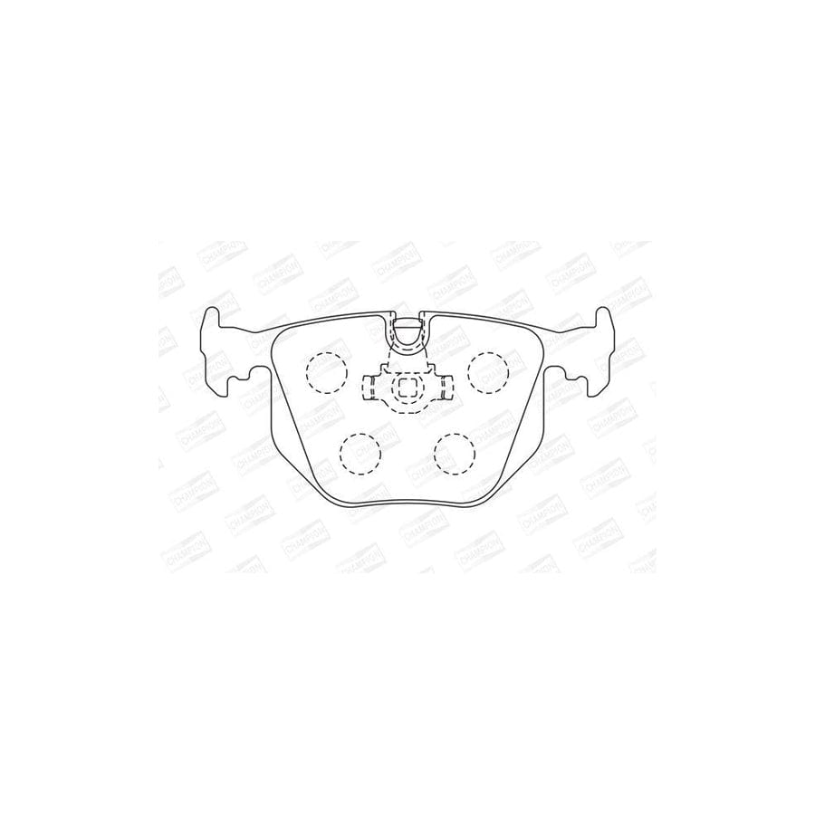 Champion 571918Ch Brake Pad Set