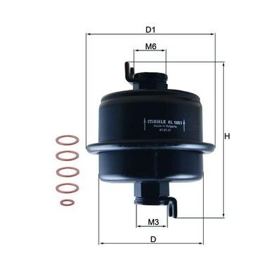 KNECHT KL1051D Fuel Filter