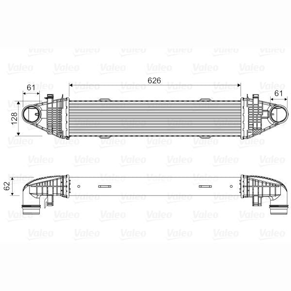 VALEO VAL818616 Charge Air Cooler