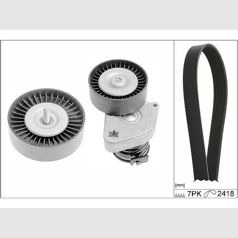 INA 529033410 V-Ribbed Belt Set