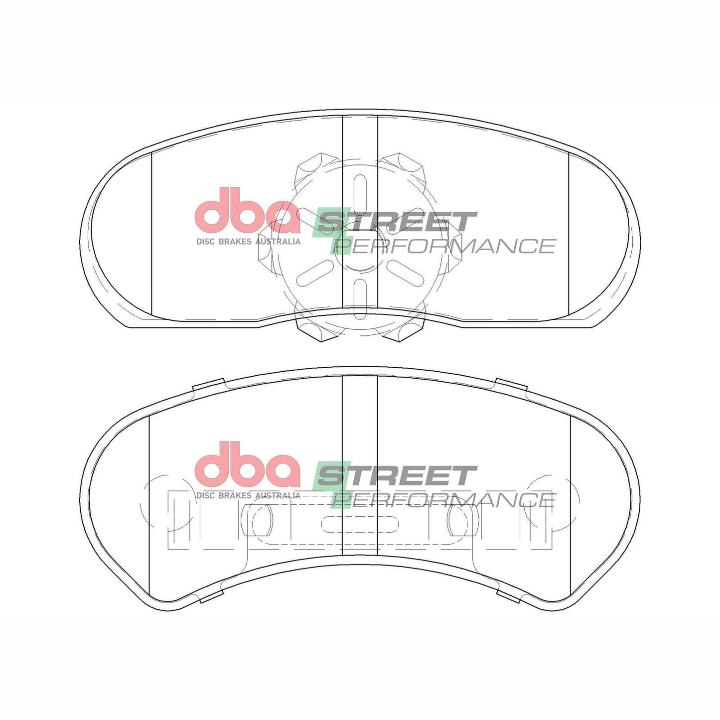 DBA DB1045SP High Performance Brake Pad Set