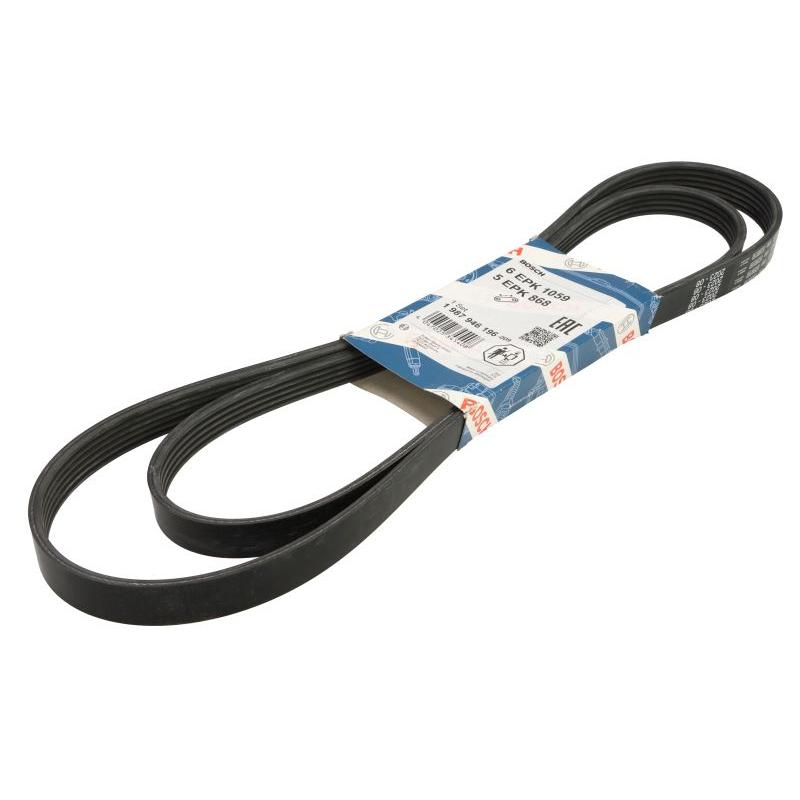 BOSCH 1987946196 V-Ribbed Belt Set