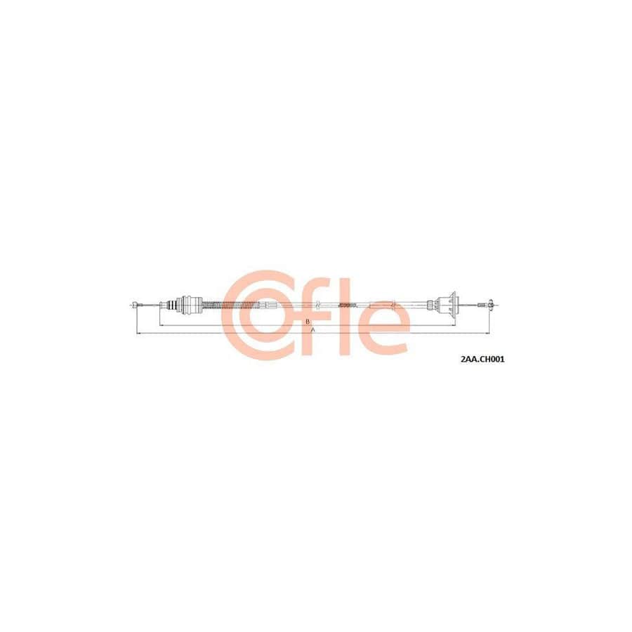Cofle 2Aa.Ch001 Clutch Cable for Chrysler Voyager IV (Rg, Rs)