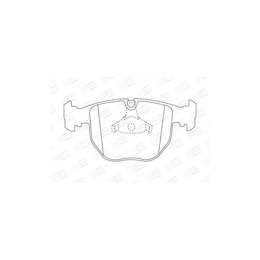Champion 571873Ch Brake Pad Set