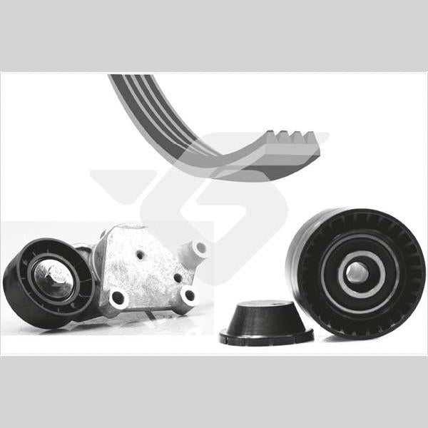 HUTCHINSON HUKHV132 V-Ribbed Belt Set