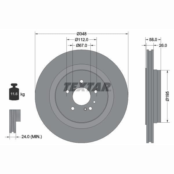 BLIC 6508-03-9557877K Brake Disc Splash Guard