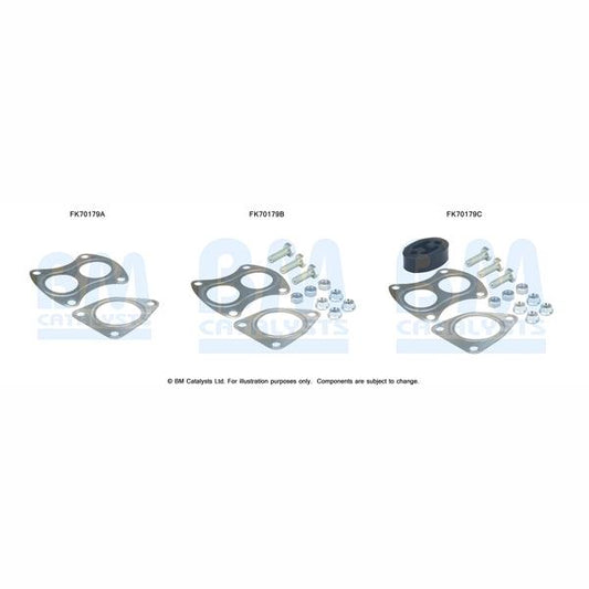 BM CATALYSTS FK70179B Exhaust System Mounting Kit