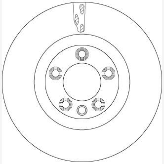 TRW MOTO DF6772S Brake Disc