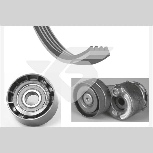 HUTCHINSON HUKHV179 V-Ribbed Belt Set