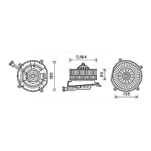 AVA COOLING MS8651AVA Air Blower