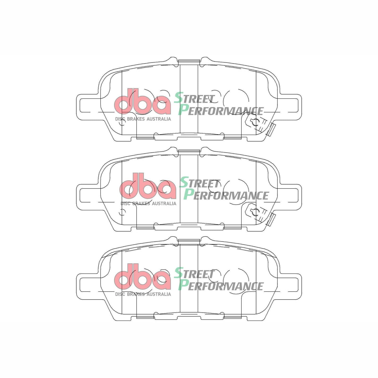 DBA DB2340SP High Performance Brake Pad Set