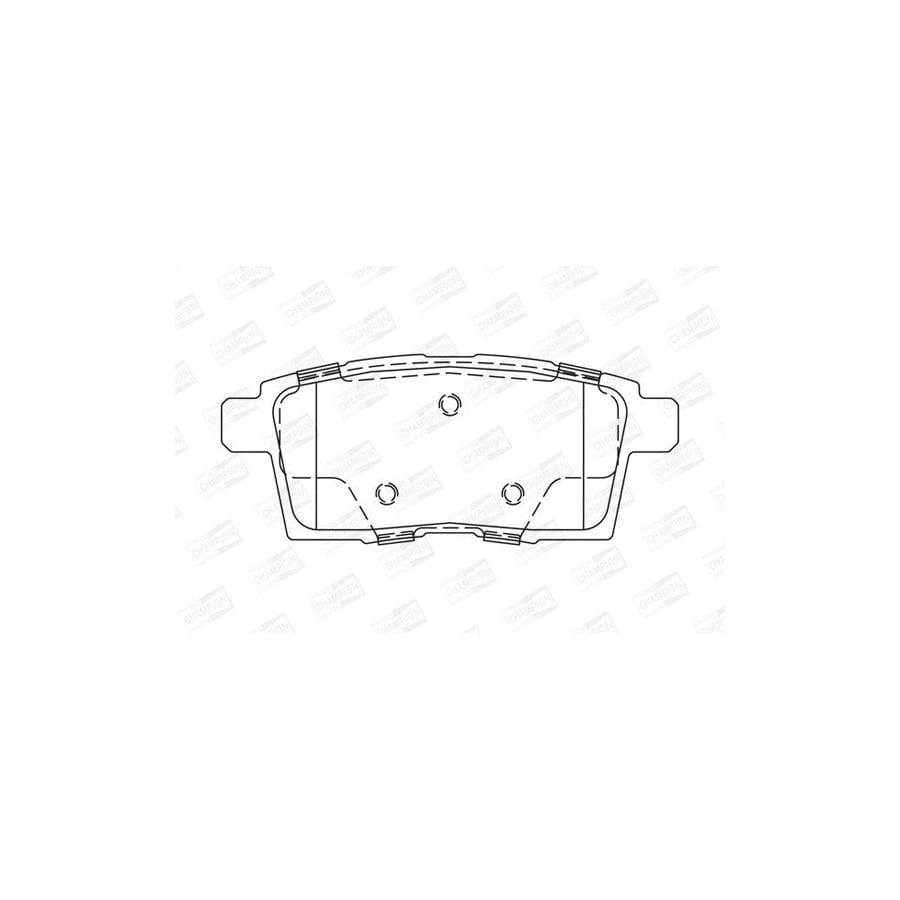 Champion 572644Ch Brake Pad Set