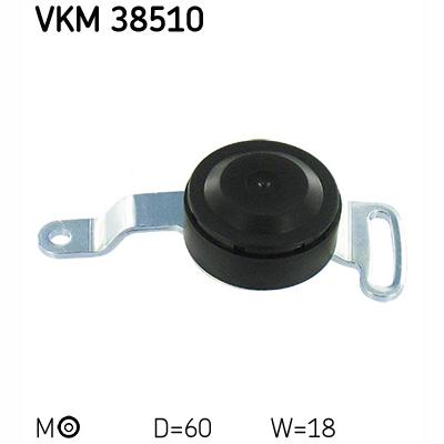 SKF VKM38510 V-Ribbed Belt Tensioner Pulley