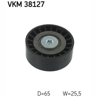 SKF VKM38127 V-Ribbed Belt Deflection/Guide Pulley