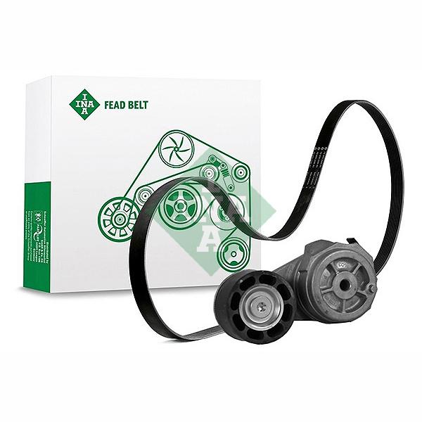 INA 529413410 V-Ribbed Belt Set