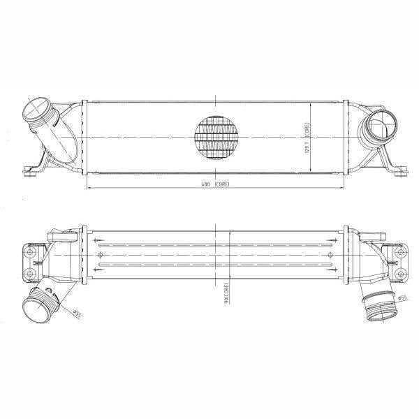 NRF NRF309062 Charge Air Cooler