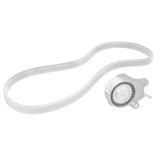 OE PEUGEOT 1631627780 V-Ribbed Belt Set