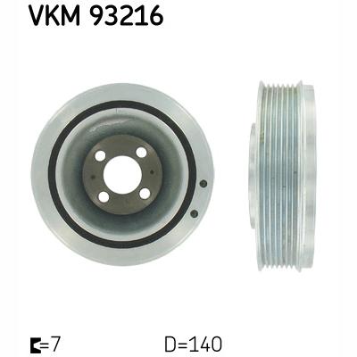 SKF VKM93216 Crankshaft Belt Pulley