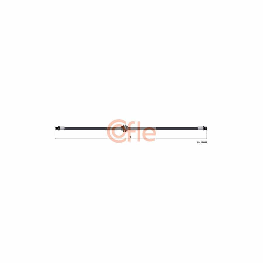 Cofle 92.S05012 Speedometer Cable Suitable for Mercedes-Benz 190 (W201)