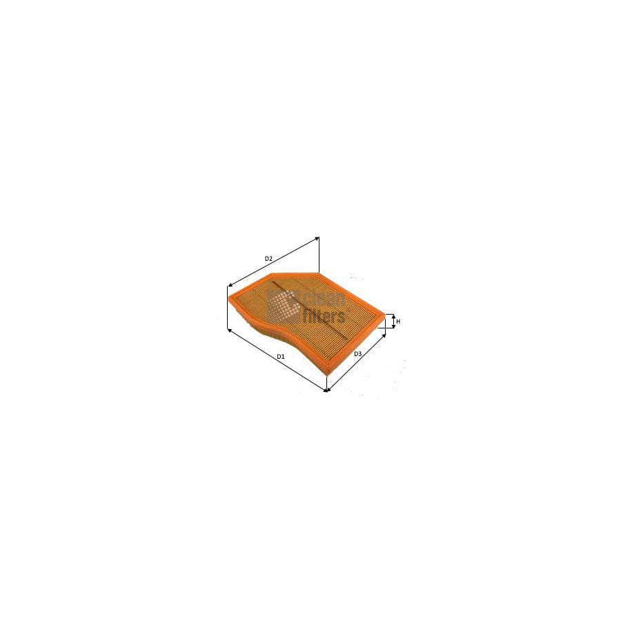 Clean Filter Ma3493 Air Filter