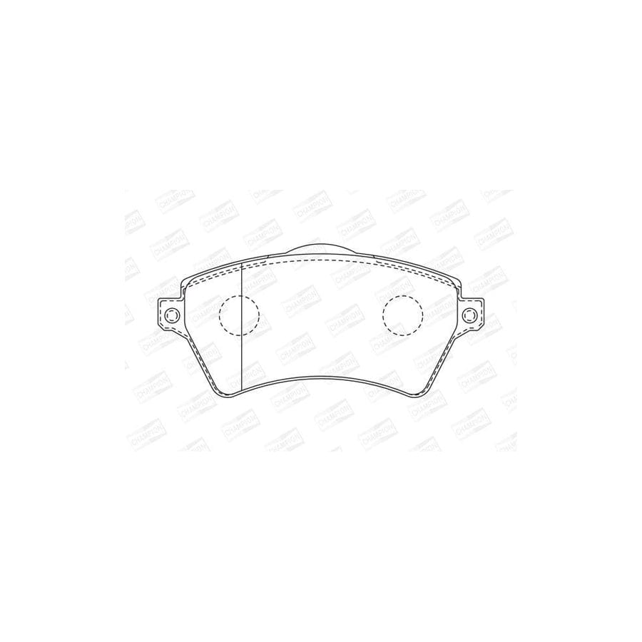 Champion 573102Ch Brake Pad Set