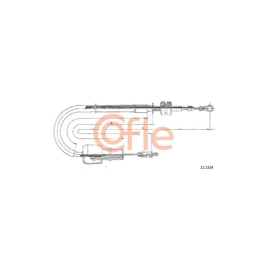 Cofle 92.11.1324 Throttle Cable
