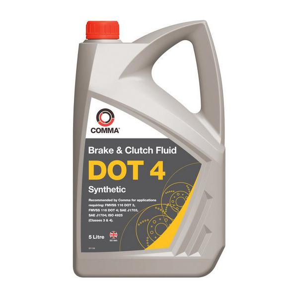 COMMA DOT4SYNT.5L Brake Fluid