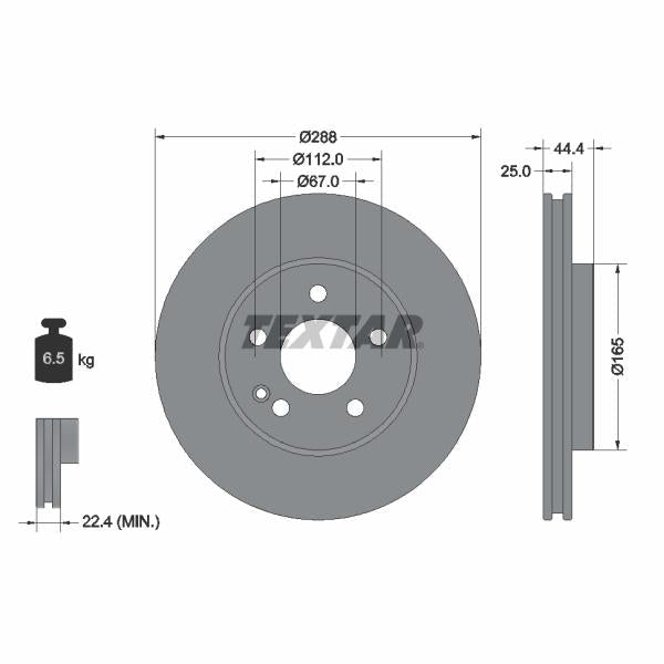 AUTOFREN SEINSA D7-012 Brake Caliper Guide Bellow