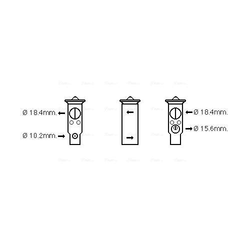 AVA COOLING TO1637AVA Air Conditioning Expansion Valve