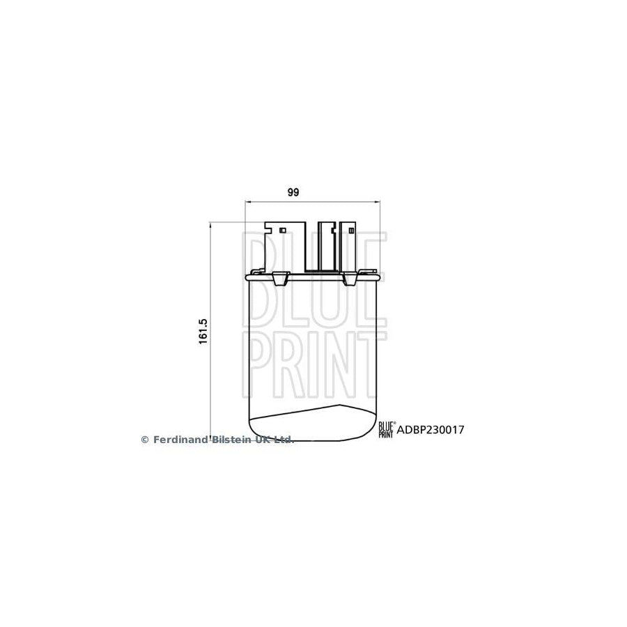 Blue Print Adbp230017 Fuel Filter