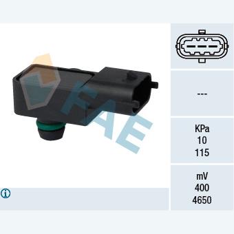 FAE AE15127 Boost Pressure Sensor