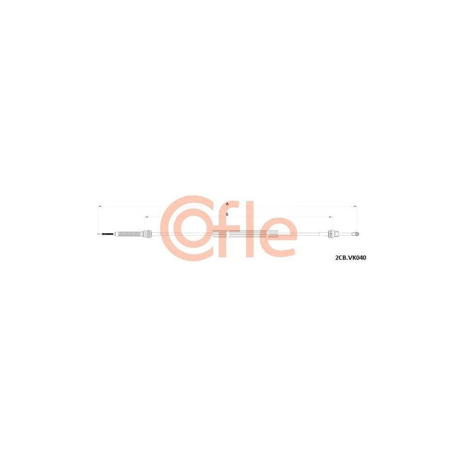 Cofle 92.2Cb.Vk040 Cable, Manual Transmission