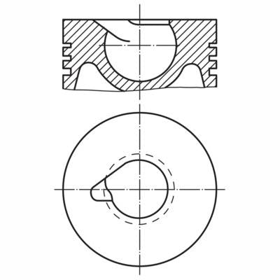 MAHLE 2273920 Piston