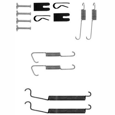 TEXTAR 97033500 Brake Shoes Accessory Kit