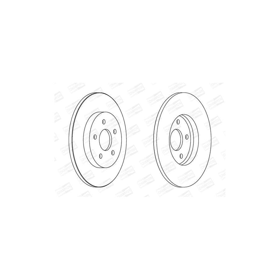 Champion 562193Ch Brake Disc