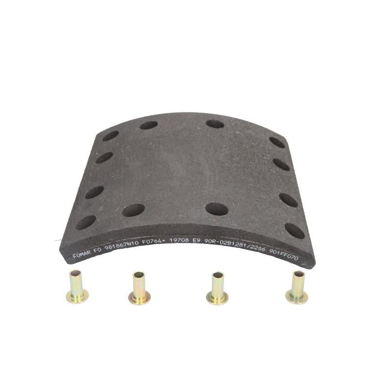 ROULUNDS RL981867N10A8 Drum Brake Brake Lining