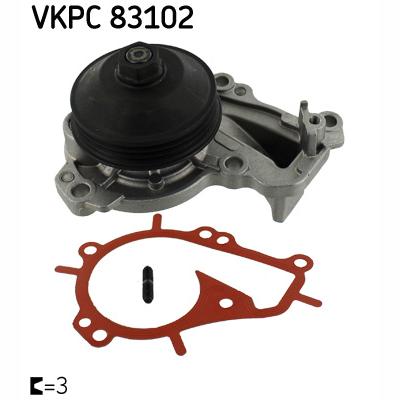 SKF VKPC83102 Water Pump