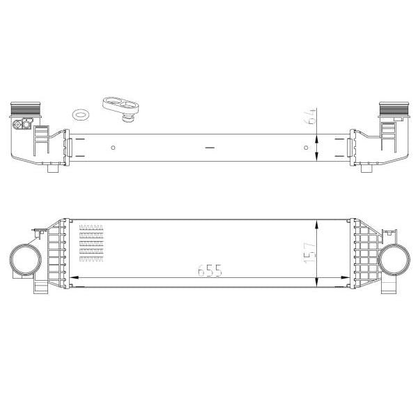 NRF NRF309068 Charge Air Cooler