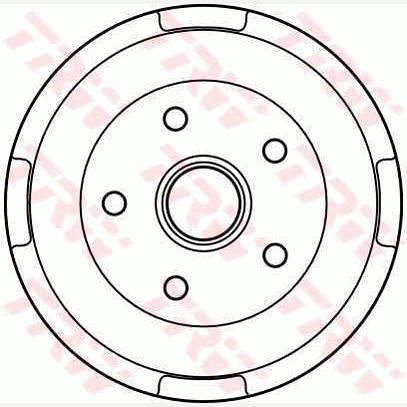 TRW MOTO DB4132 Brake Drum