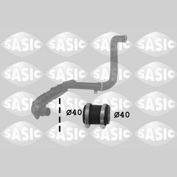 SASIC SAS3336310 Charge Air Hose