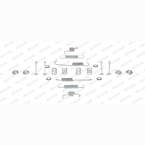 TEXTAR 97014400 Brake Shoes Accessory Kit