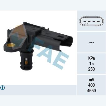 FAE AE15130 Intake Manifold Pressure Sensor