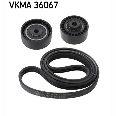 SKF VKMA36067 V-Ribbed Belt Set