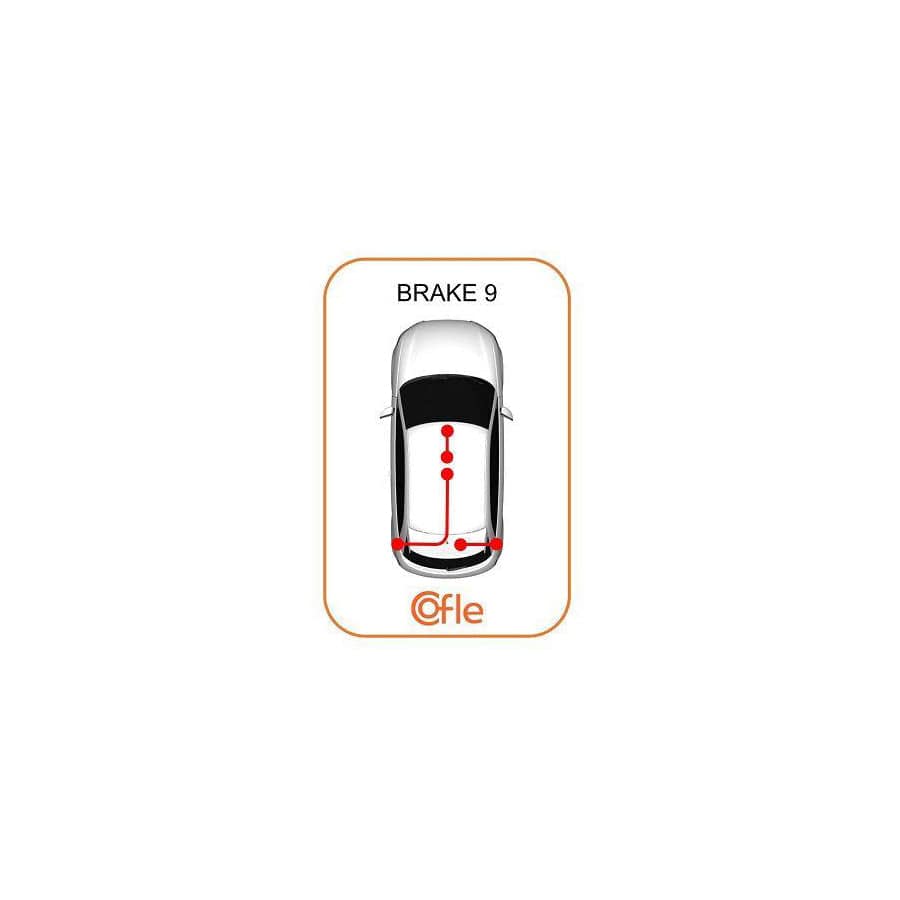 Cofle 17.1487 Hand Brake Cable for Toyota Previa / Estima