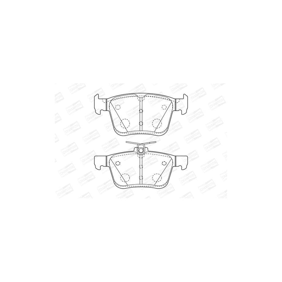 Champion 573409Ch Brake Pad Set